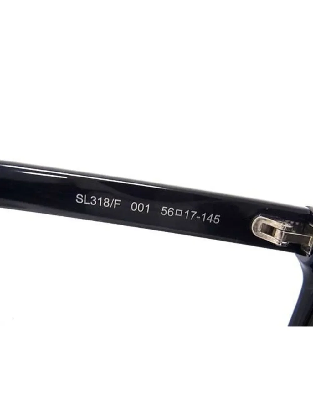 Saint Laurent Paris Sunglasses Asian Fit Black Acetate Eyewear